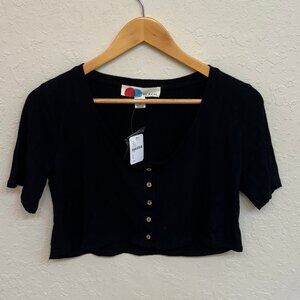 Free People Button Down Top NWT